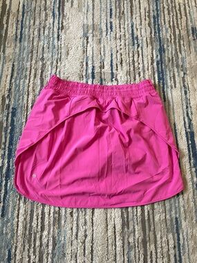 Lululemon Skort Womens 14 Pink Athletic Gym & Running Casual Tennis
